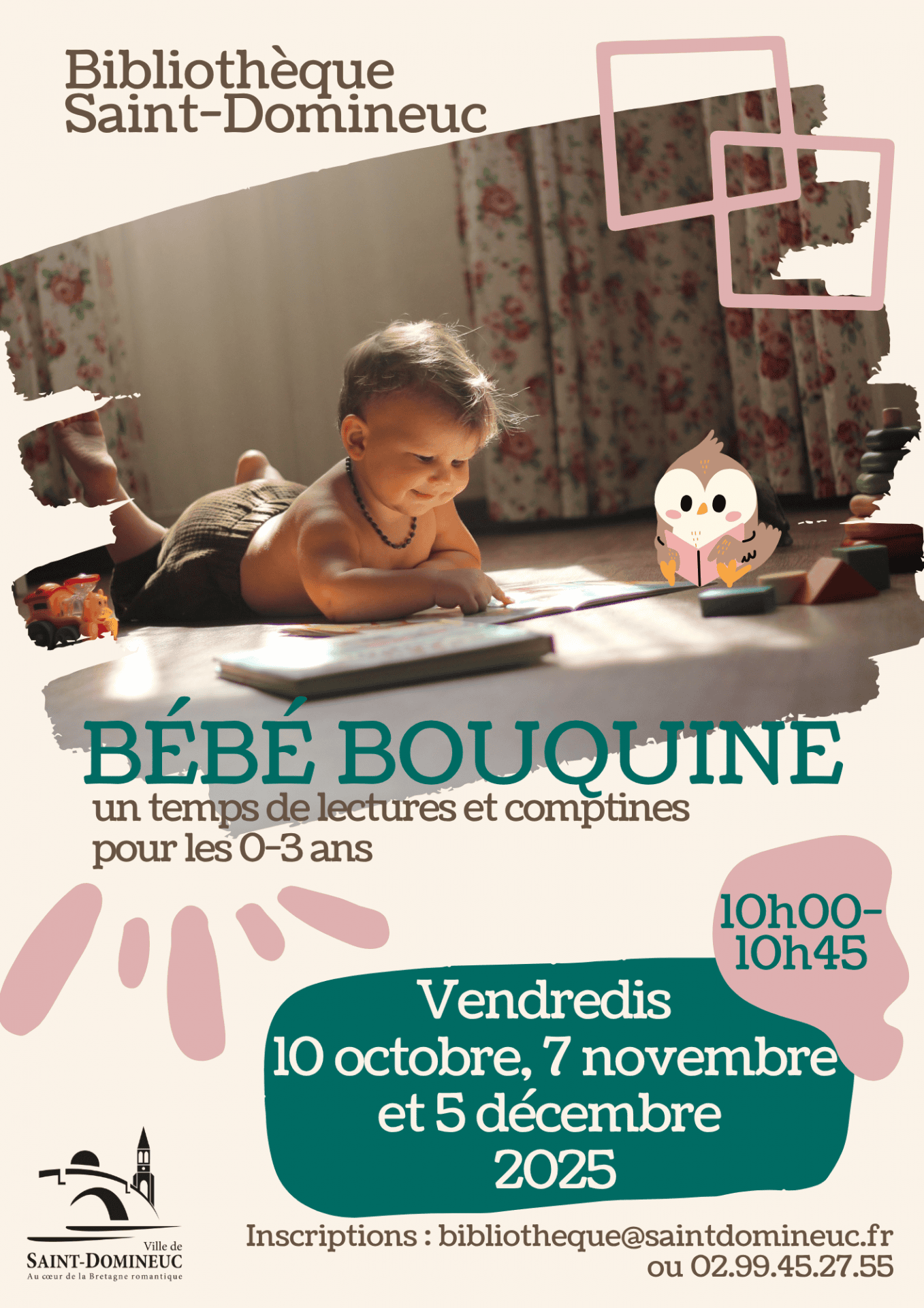 bébé bouquine