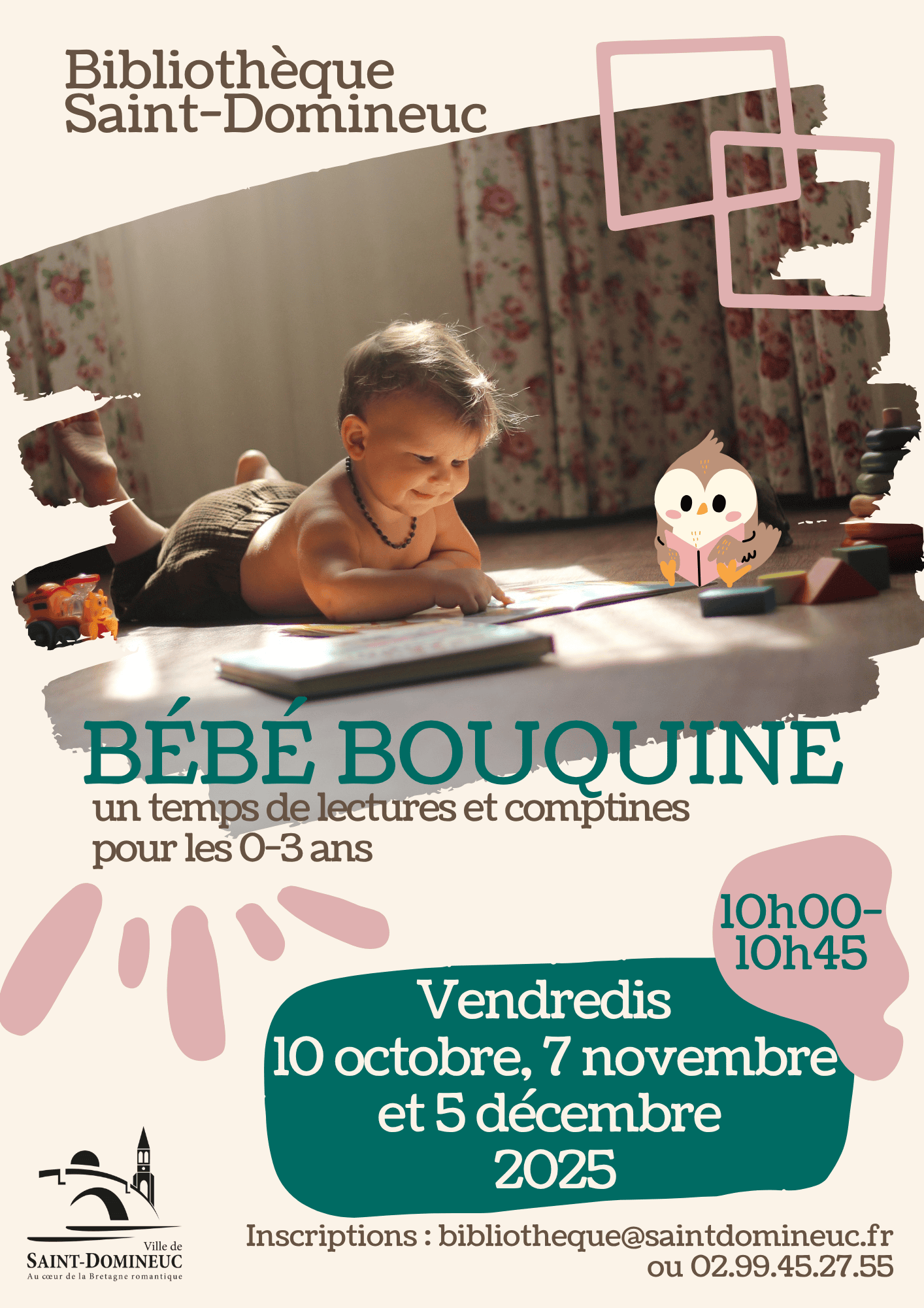 bébé bouquine