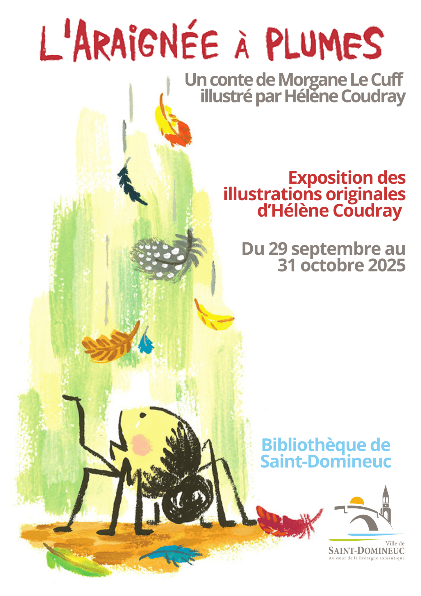 l'araignée à plumes